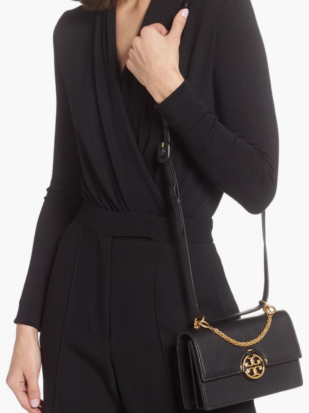 Tory Burch Miller Mini Leather Crossbody Bag - Picture 6 of 9